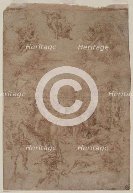 The Conversion of St. Paul, after 1575. Creator: Lelio Orsi (Italian, 1511-1587).