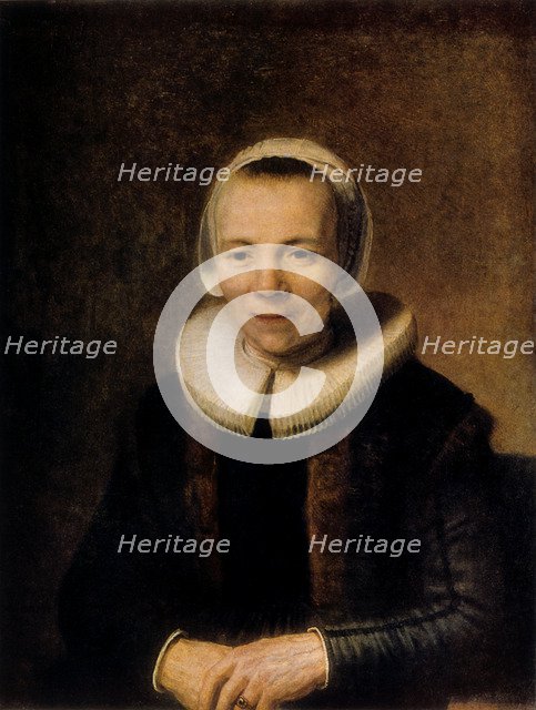 'Portrait of Baertje Martens', 1649. Artist: Rembrandt Harmensz van Rijn    
