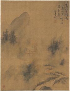Ten Thousand Bamboos in the Mist and Rain, 1775. Creator: Zhai Dakun (Chinese, d. 1804).