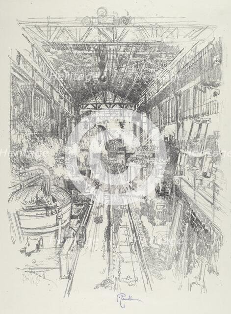 The Cauldrons, 1916. Creator: Joseph Pennell.