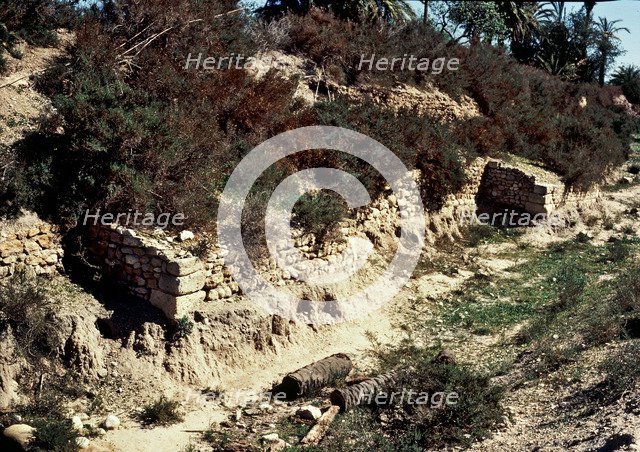 Ruins of the Iberian city of Ilici, where the Lady of Elche was found.