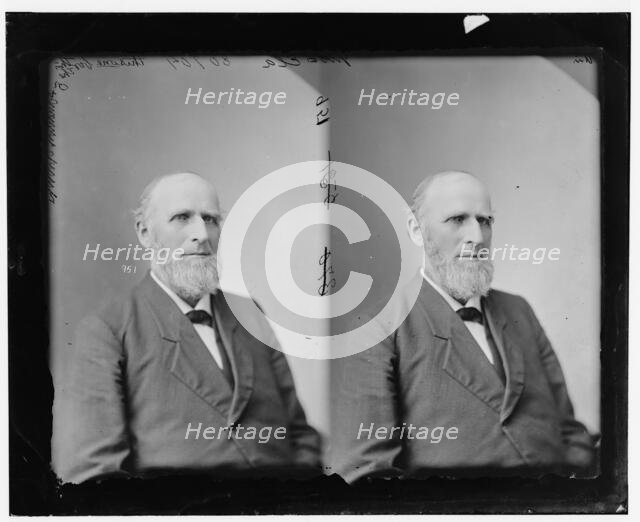 Jacob Hart Ela of New Hampshire, between 1865 and 1880. Creator: Unknown.