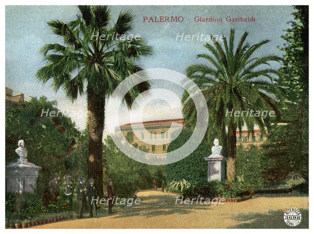 Garibaldi Garden, Palermo, Sicily, Italy, early 20th century(?). Artist: Unknown