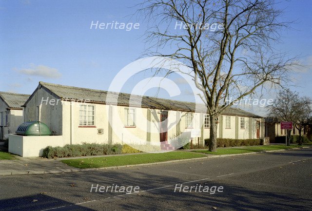Main Street Barracks at Greenham Common Airbase near Newbury, Berkshire, 1999. Artist: M Hesketh Roberts