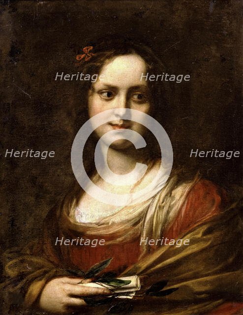 Portrait of Vittoria della Rovere (1622-1694), ca 1635-1640. Creator: Sustermans, Justus (Giusto) (1597-1681).