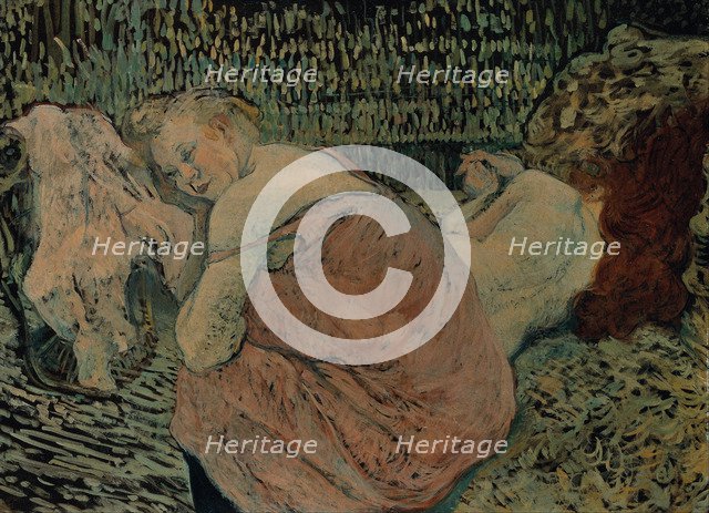 Two Friends, 1895. Artist: Toulouse-Lautrec, Henri, de (1864-1901)