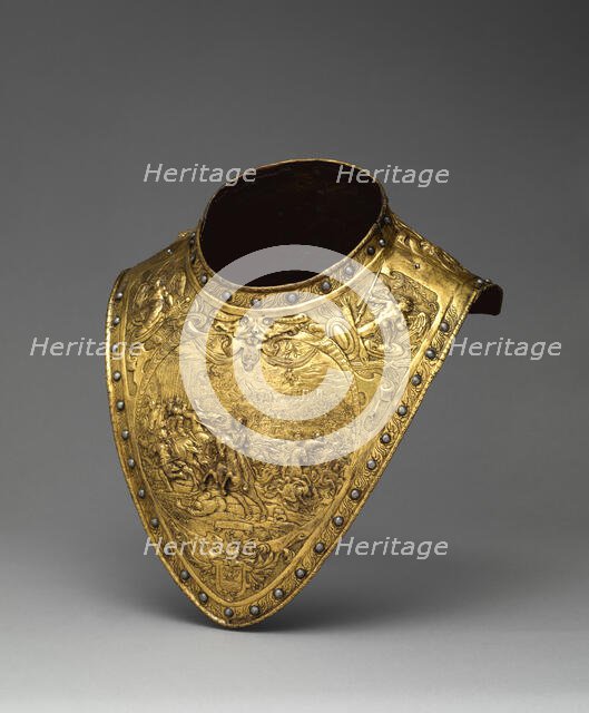 Gorget, probably Dutch, ca. 1630. Creator: Unknown.