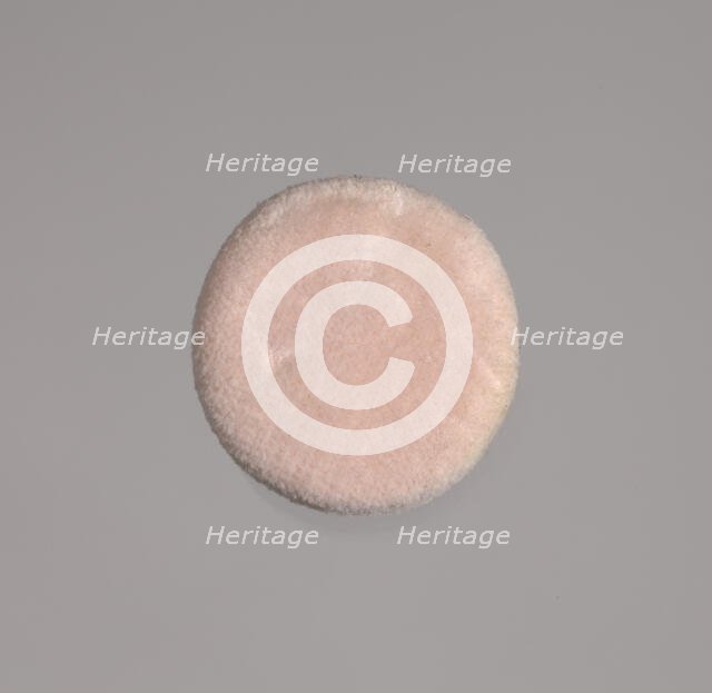 Cosmetic powder puff from Mae's Millinery Shop, 1941-1994. Creator: Prince Matchabelli Inc.