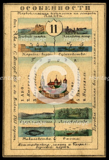 Abosko-B'erneborg Province, 1856. Creator: Unknown.