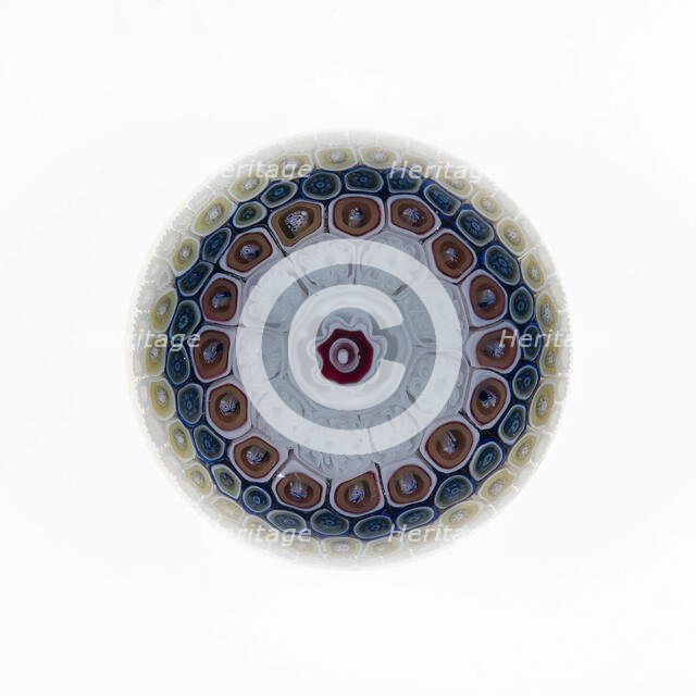 Paperweight, England, Late 19th century. Creator: George Bacchus & Sons.