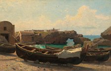 Marina Piccola, Capri, c. 1858. Creator: William Stanley Haseltine.