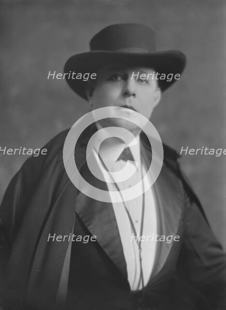 Mr. George Copeland, portrait photograph, 1919 Mar. 4. Creator: Arnold Genthe.