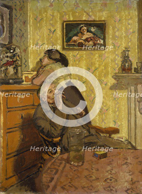 Ennui, 1917-1918. Artist: Walter Richard Sickert.