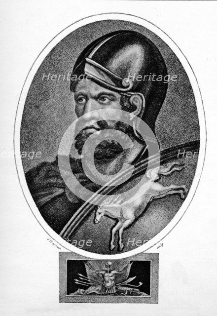 'Hannibal, the Carthaginian General', c1823, (1912). Artist: John Chapman.