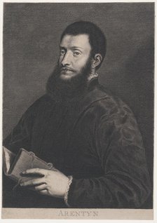 Portrait of Pietro Aretino, ca. 1655-1660. Creator: Cornelis van Dalen II.