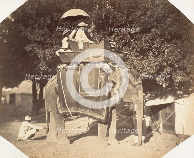 Lady Canning and J.C.S., 1858-61. Creator: Unknown.