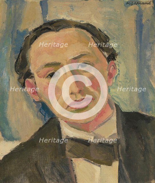 Portrait of François Laya (1890-1957), c1917-1920. Creator: Barraud, Maurice (1889-1954).