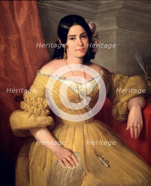 Gertrudis Gomez de Avellaneda (1814-1873), Cuban writer.