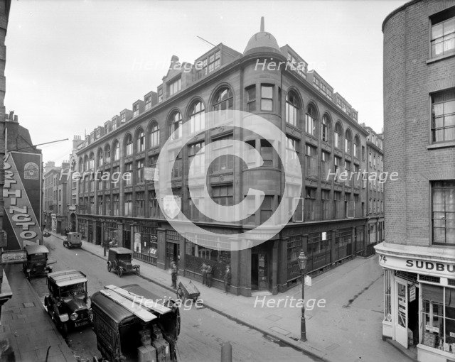 76-88 Wardour Street, Westminster, London, 1923. Artist: Bedford Lemere and Company
