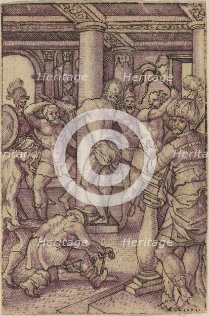 Christ at the Column. Creator: Virgil Solis.