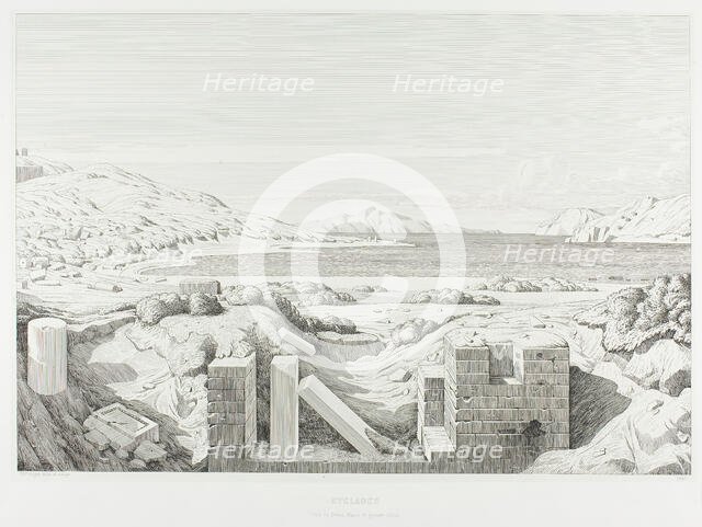 View of Corinth, 1845. Creator: Theodore Caruelle d'Aligny.