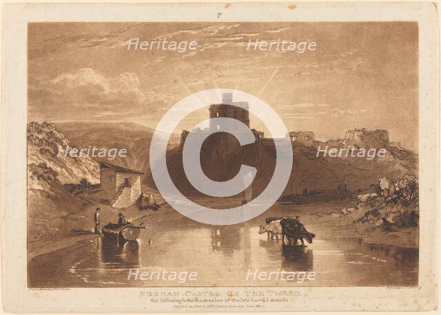 Norham Castle, published 1816. Creator: JMW Turner.