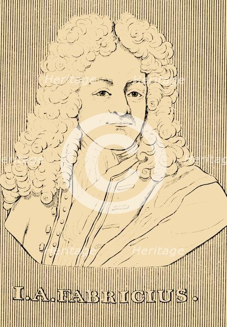 'I. A. Fabricius', (1668-1736), 1830. Creator: Unknown.