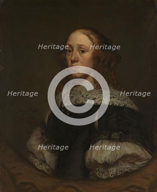 Portrait of a Woman, 1671. Creator: Pieter van Anraedt.