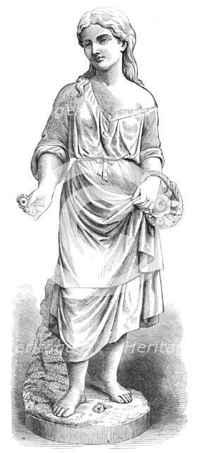 "An English Rose," by G. Halse, 1872. Creator: Unknown.