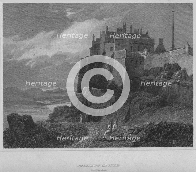 'Stirling Castle, Stirlingshire', 1814. Artist: John Greig.