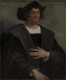 Portrait of a Man, Said to be Christopher Columbus (born about 1446, died 1506), 1519. Creator: Sebastiano del Piombo.