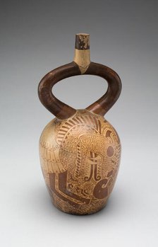 Vessel Depicting a Composite Feline Figure, 100 B.C./A.D. 500. Creator: Unknown.