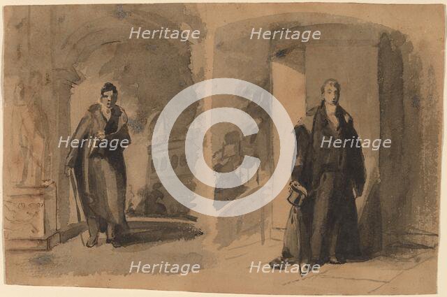 Lafayette (Two Views), c. 1825. Creator: Thomas Sully.