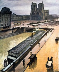 'Rainy Day. Notre Dame de Paris ', 1910. Artist: Albert Marquet