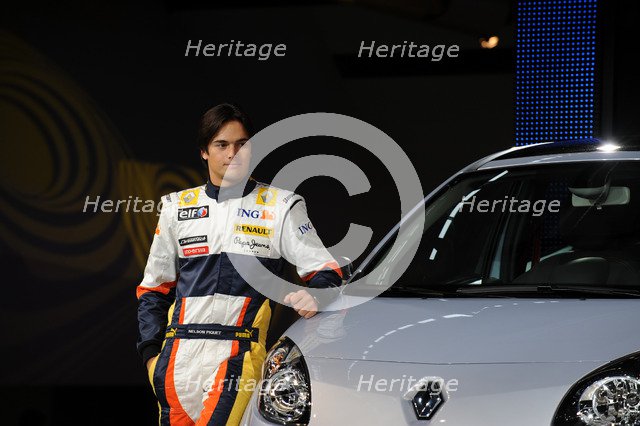 Renault Twingo Sport - launch 2007. Artist: Simon Clay.