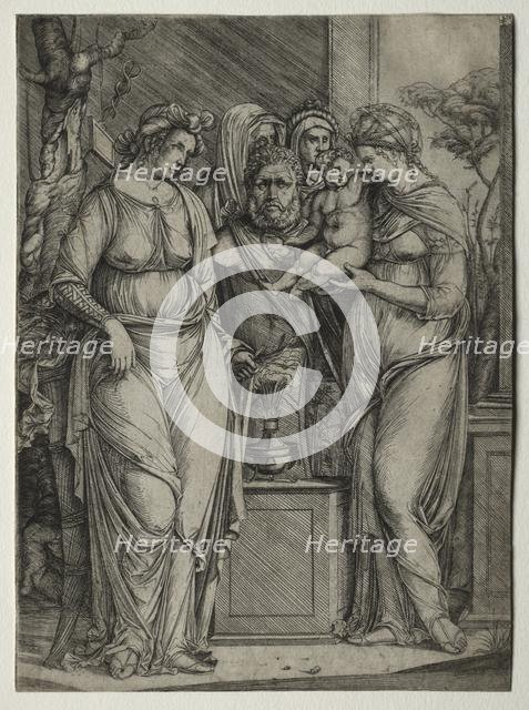 Sacrifice of Priapus. Creator: Jacopo de' Barbari (Italian, 1440/50-before 1515).