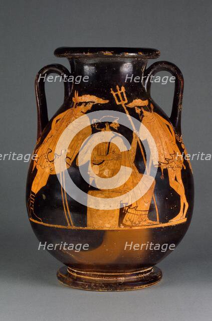 Attic Red-Figure Pelike, about 470 BC. Creator: Triptolemos Painter.