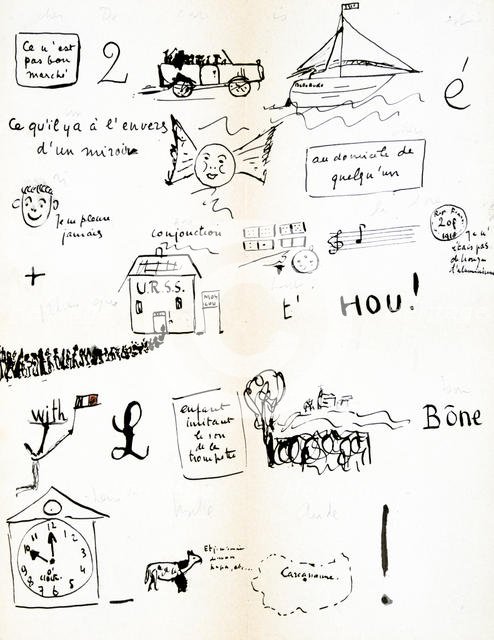 'Rebus: Hou!', c1920-1945. Artist: Robert Desnos