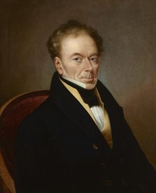 Portrait of Andrzej Cetner, 1838. Creator: Martin Jablonski.