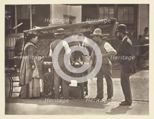 The Seller of Shell-Fish, 1881. Creator: John Thomson.