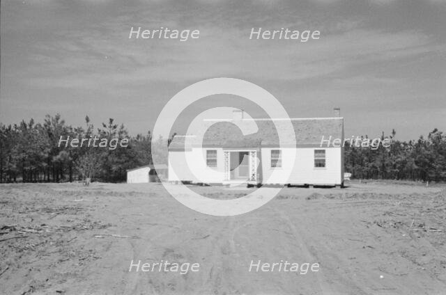 Possibly: Briar Patch Project, Carpenter at work, Eatonton, Georgia, 1936. Creator: Walker Evans.