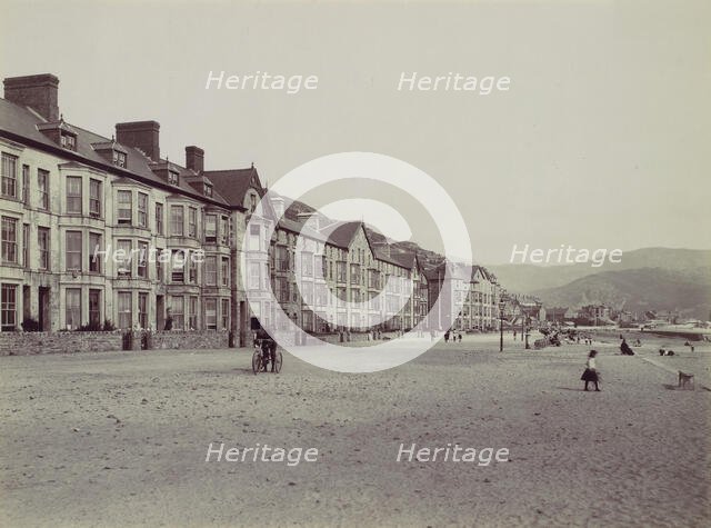 Barmouth. Marine Terrace and Esplanade, 1870s. Creator: Francis Bedford.