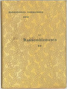 Badauderies parisiennes: Les Rassemblements, 1896. Creator: Félix Vallotton.