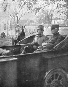 'Le Prince de Serbie et le general Sarrail entrant a Monastir (21 nov 1916)', 1916. Creator: Unknown.
