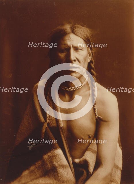 Heavy Shield, c1900. Creator: Edward Sheriff Curtis.