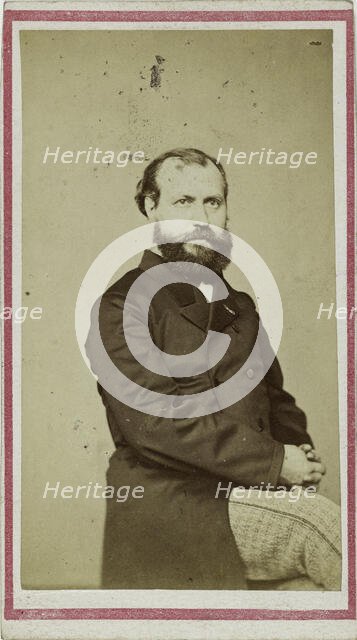 Portrait of the composer Charles Gounod (1818-1893), ca 1865. Creator: Anonymous.