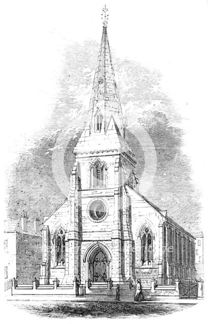 New Congregational Chapel at Hobart Town, 1857. Creator: Unknown.