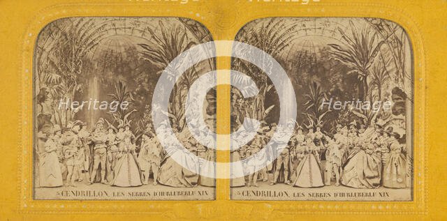 Cendrillon. Les Serres d'Hurluberlu XIX, 1860s. Creator: Adolphe Block.