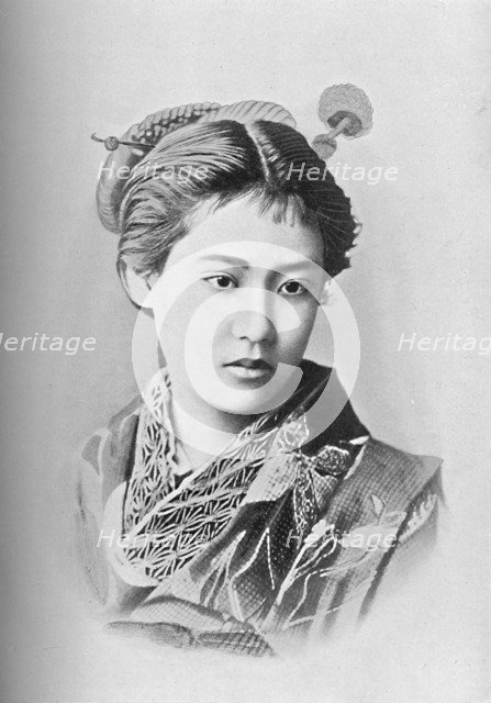 A Japanese beauty, 1902. Artist: Unknown.