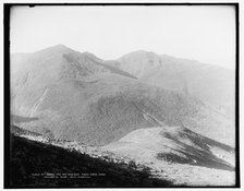 Mt. Adams and Mt. Madison from Cape Horn, Presidential Range, White Mountains, c1900. Creator: Unknown.